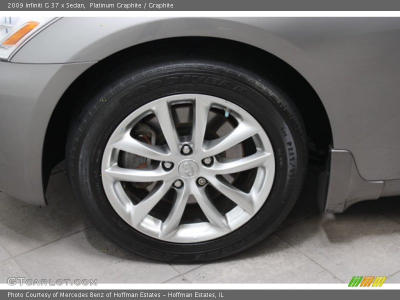 Platinum Graphite / Graphite 2009 Infiniti G 37 x Sedan