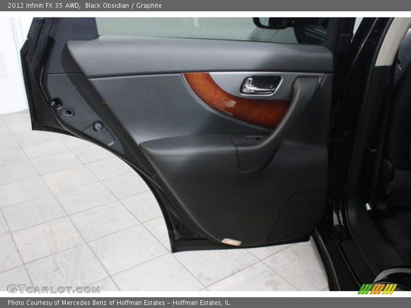 Black Obsidian / Graphite 2012 Infiniti FX 35 AWD