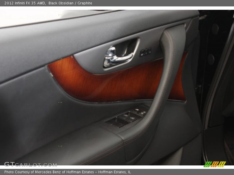 Black Obsidian / Graphite 2012 Infiniti FX 35 AWD