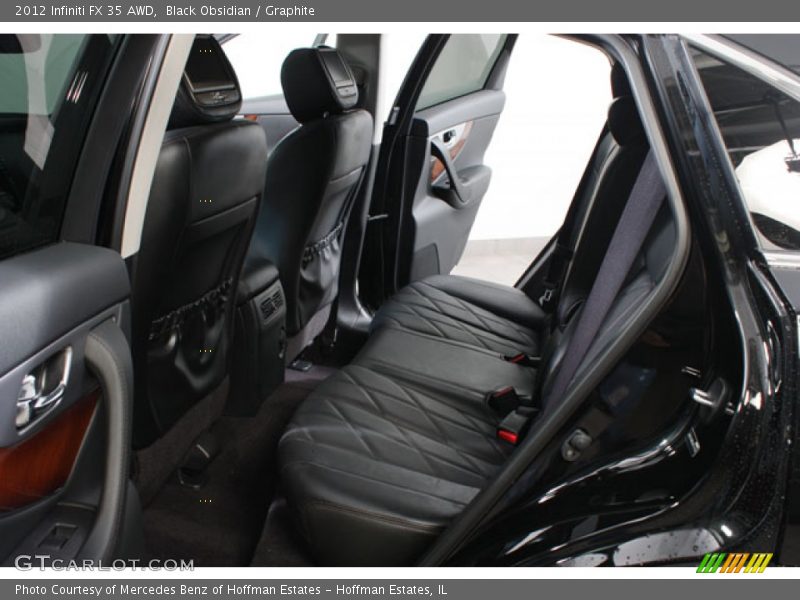 Black Obsidian / Graphite 2012 Infiniti FX 35 AWD