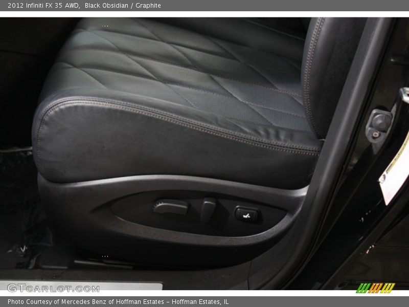 Black Obsidian / Graphite 2012 Infiniti FX 35 AWD