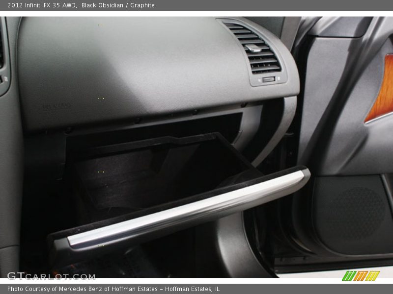 Black Obsidian / Graphite 2012 Infiniti FX 35 AWD