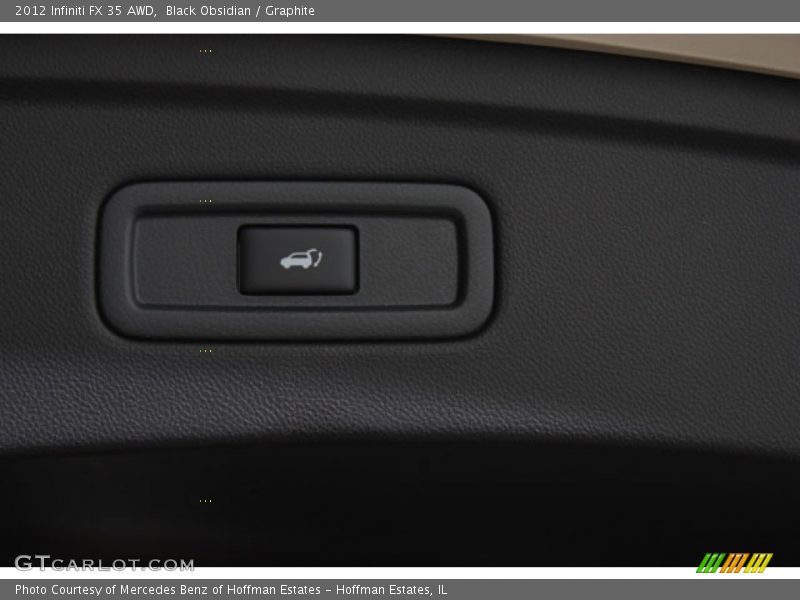 Black Obsidian / Graphite 2012 Infiniti FX 35 AWD