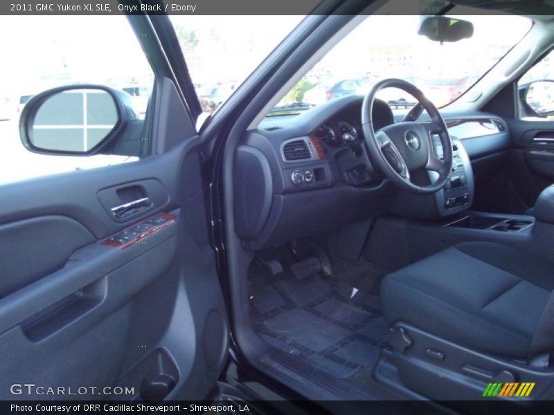 Onyx Black / Ebony 2011 GMC Yukon XL SLE
