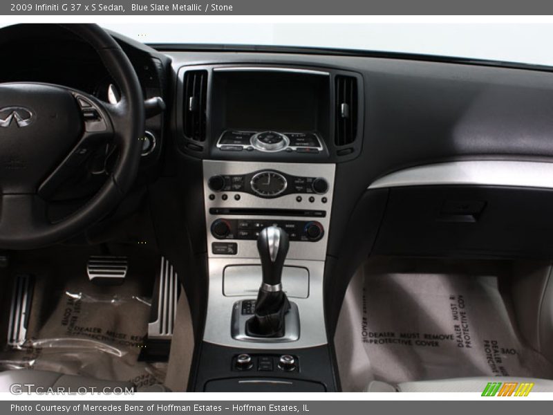 Blue Slate Metallic / Stone 2009 Infiniti G 37 x S Sedan