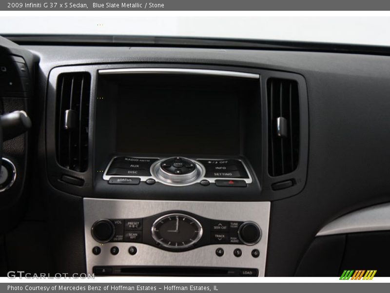 Blue Slate Metallic / Stone 2009 Infiniti G 37 x S Sedan