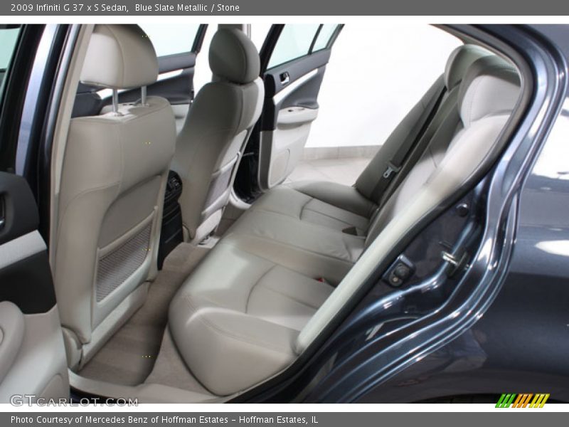 Blue Slate Metallic / Stone 2009 Infiniti G 37 x S Sedan