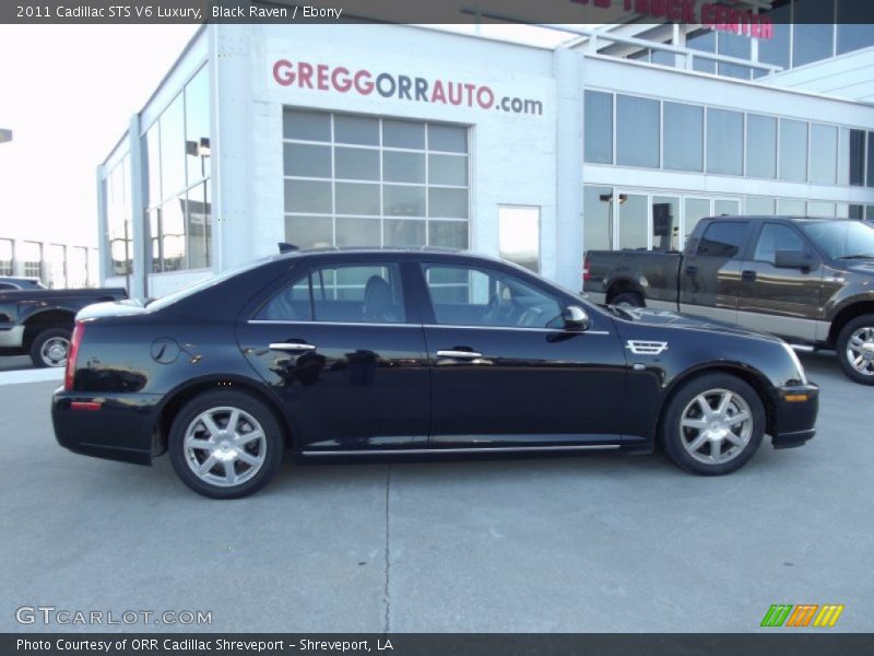 Black Raven / Ebony 2011 Cadillac STS V6 Luxury