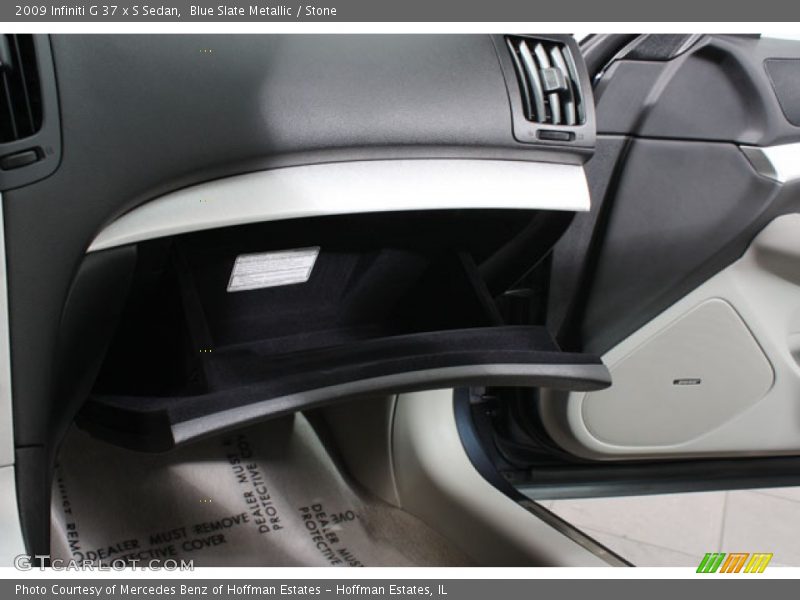 Blue Slate Metallic / Stone 2009 Infiniti G 37 x S Sedan