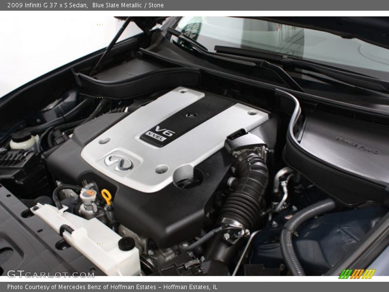 Blue Slate Metallic / Stone 2009 Infiniti G 37 x S Sedan