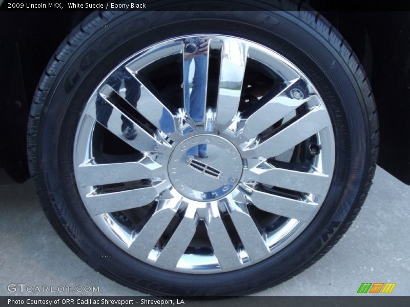 White Suede / Ebony Black 2009 Lincoln MKX