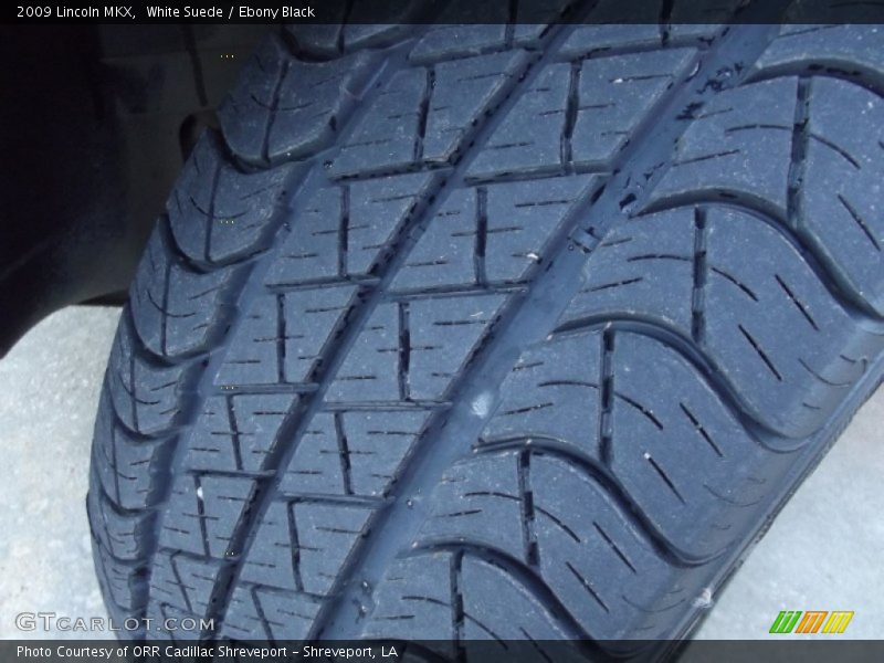White Suede / Ebony Black 2009 Lincoln MKX