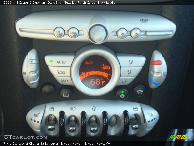Dark Silver Metallic / Punch Carbon Black Leather 2009 Mini Cooper S Clubman