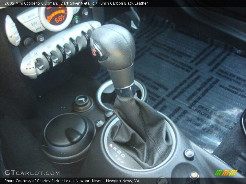 Dark Silver Metallic / Punch Carbon Black Leather 2009 Mini Cooper S Clubman