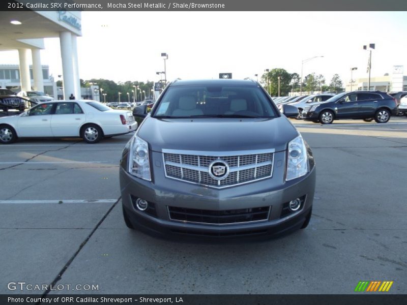 Mocha Steel Metallic / Shale/Brownstone 2012 Cadillac SRX Performance