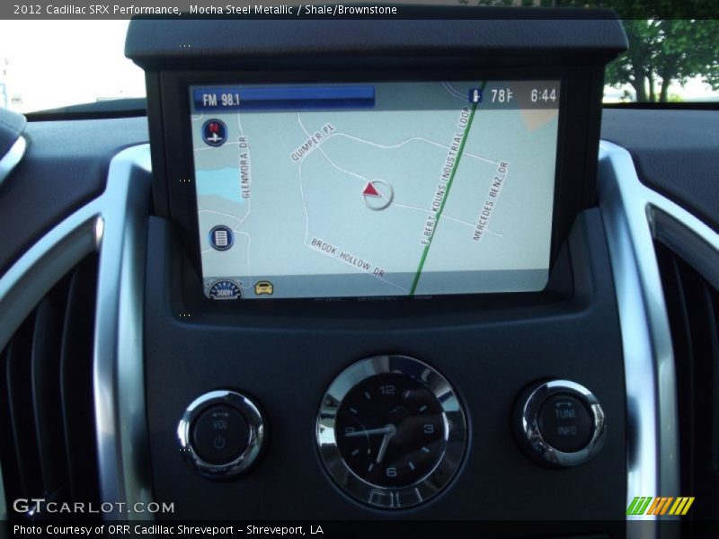Mocha Steel Metallic / Shale/Brownstone 2012 Cadillac SRX Performance