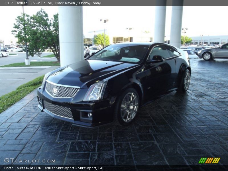 Black Raven / Ebony/Ebony 2012 Cadillac CTS -V Coupe