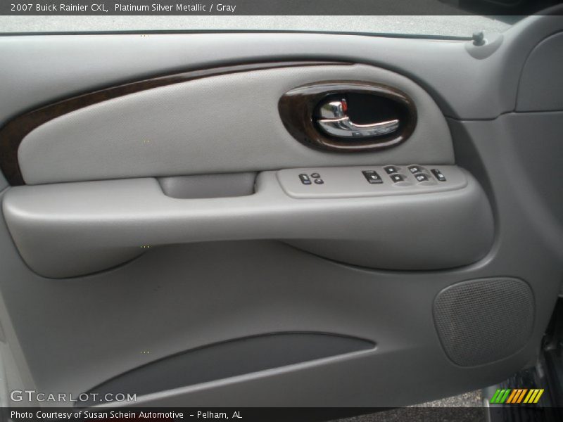 Platinum Silver Metallic / Gray 2007 Buick Rainier CXL
