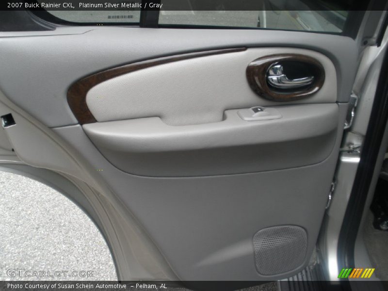 Platinum Silver Metallic / Gray 2007 Buick Rainier CXL