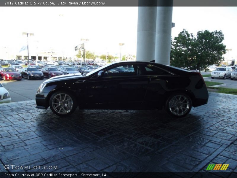 Black Raven / Ebony/Ebony 2012 Cadillac CTS -V Coupe