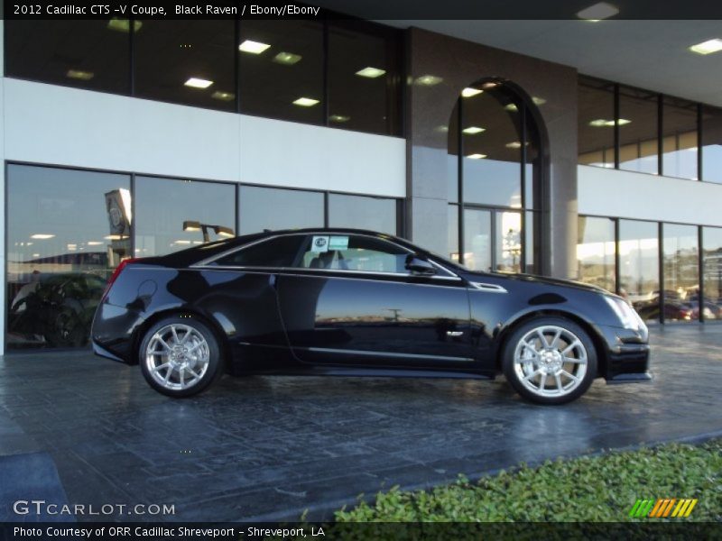 Black Raven / Ebony/Ebony 2012 Cadillac CTS -V Coupe