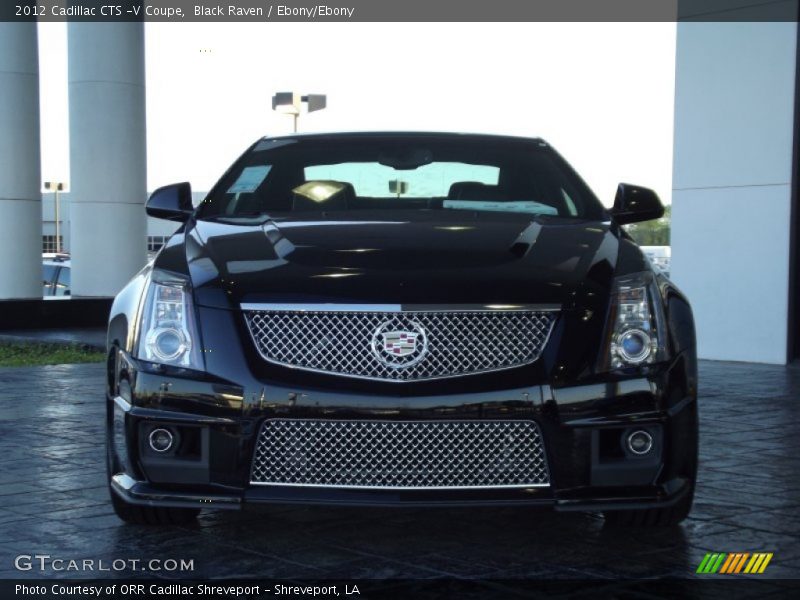 Black Raven / Ebony/Ebony 2012 Cadillac CTS -V Coupe