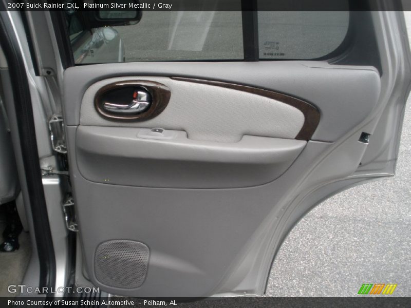 Platinum Silver Metallic / Gray 2007 Buick Rainier CXL