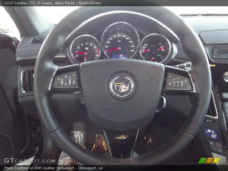 Black Raven / Ebony/Ebony 2012 Cadillac CTS -V Coupe