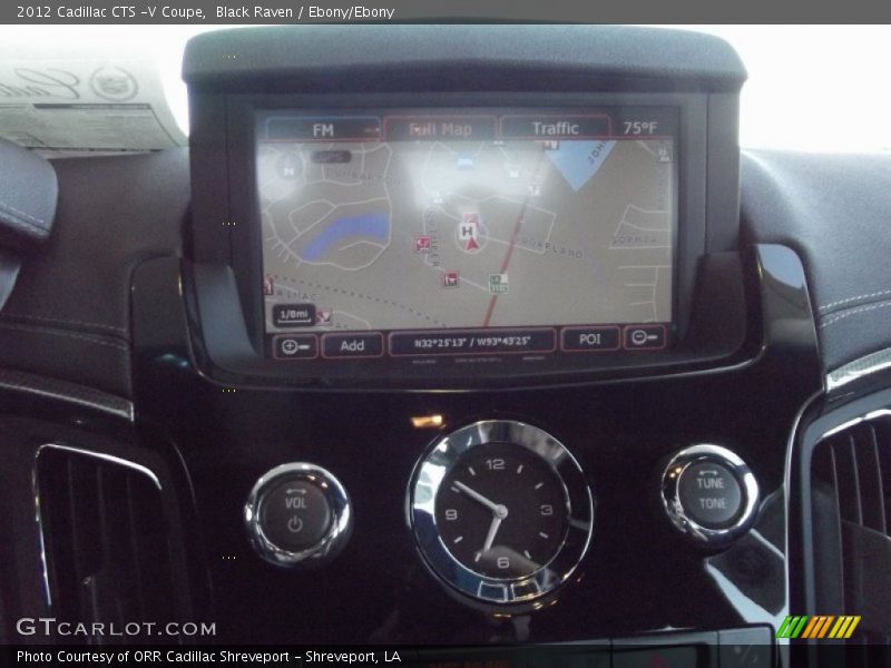 Black Raven / Ebony/Ebony 2012 Cadillac CTS -V Coupe