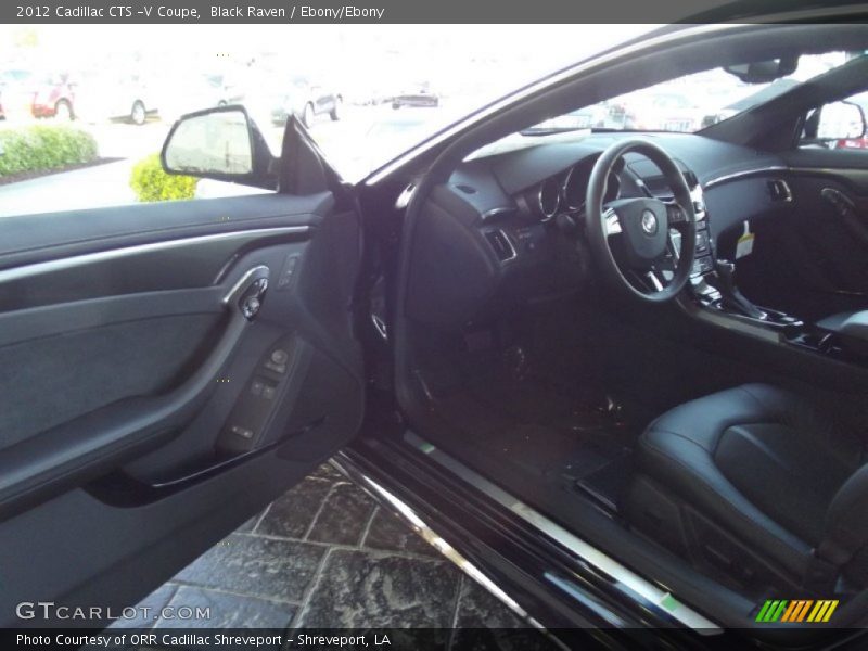 Black Raven / Ebony/Ebony 2012 Cadillac CTS -V Coupe