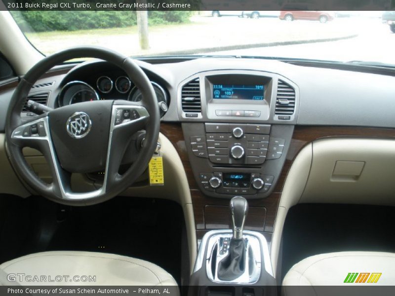 Granite Gray Metallic / Cashmere 2011 Buick Regal CXL Turbo