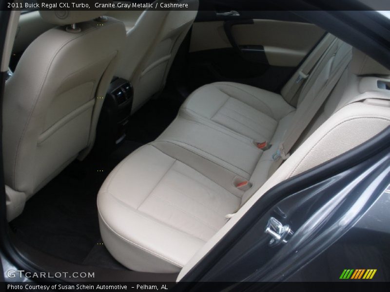 Rear Seat of 2011 Regal CXL Turbo