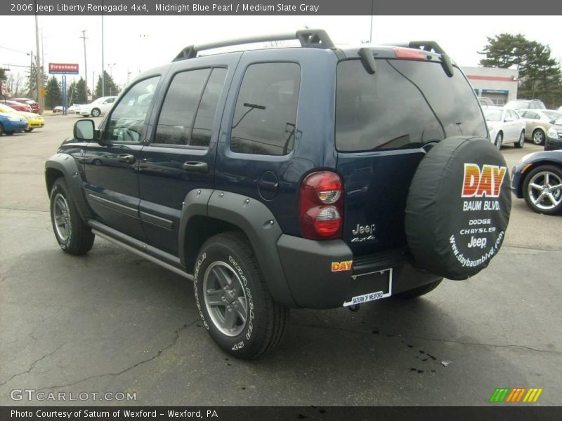 Midnight Blue Pearl / Medium Slate Gray 2006 Jeep Liberty Renegade 4x4