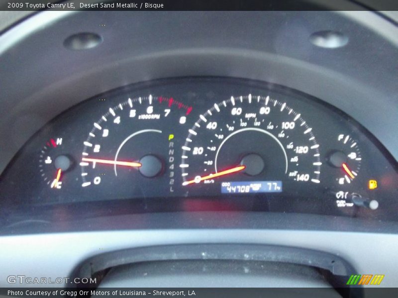 Desert Sand Metallic / Bisque 2009 Toyota Camry LE