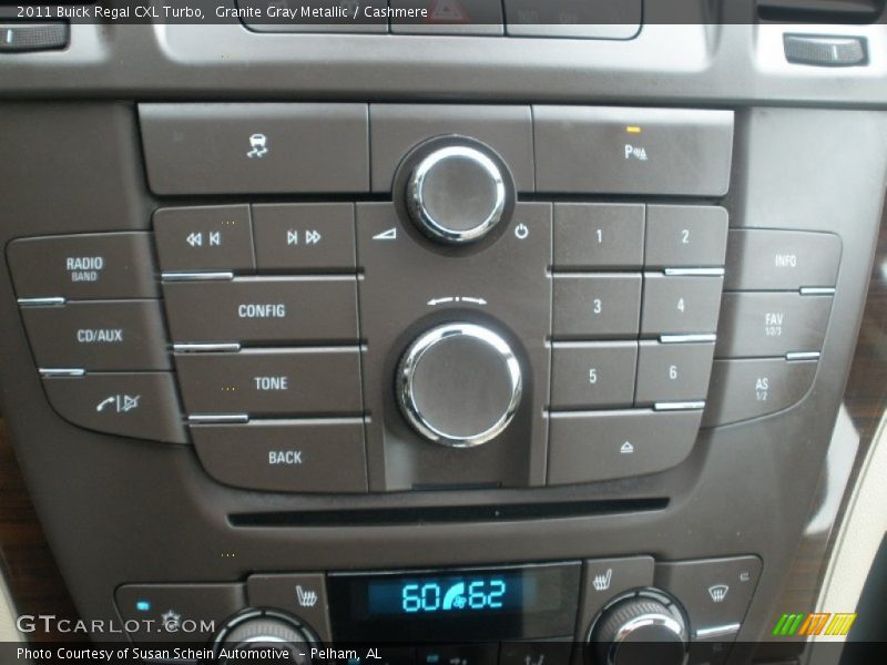 Granite Gray Metallic / Cashmere 2011 Buick Regal CXL Turbo