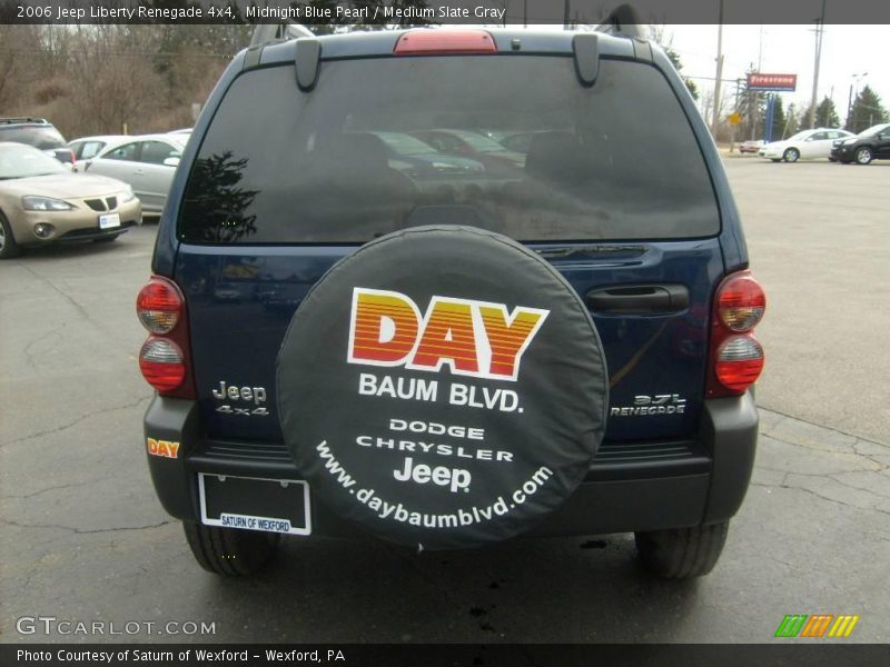 Midnight Blue Pearl / Medium Slate Gray 2006 Jeep Liberty Renegade 4x4