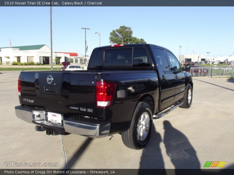 Galaxy Black / Charcoal 2010 Nissan Titan SE Crew Cab