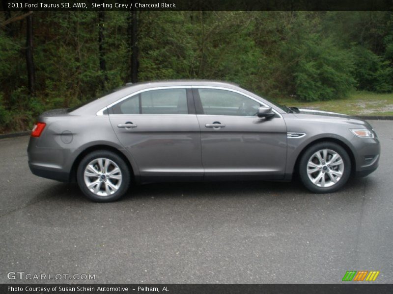Sterling Grey / Charcoal Black 2011 Ford Taurus SEL AWD