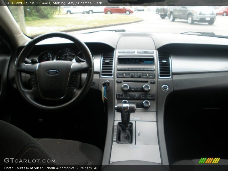 Sterling Grey / Charcoal Black 2011 Ford Taurus SEL AWD