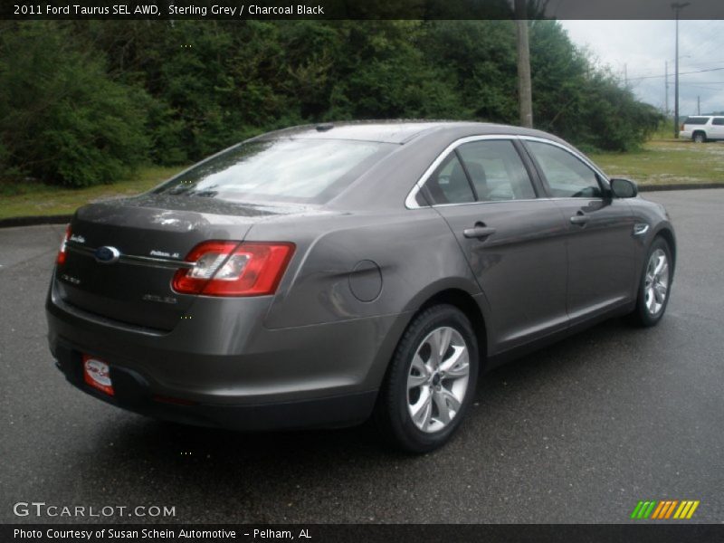 Sterling Grey / Charcoal Black 2011 Ford Taurus SEL AWD