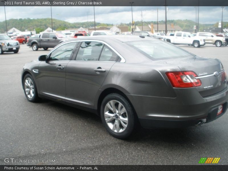 Sterling Grey / Charcoal Black 2011 Ford Taurus SEL AWD