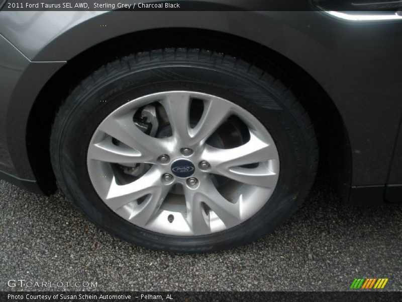 Sterling Grey / Charcoal Black 2011 Ford Taurus SEL AWD