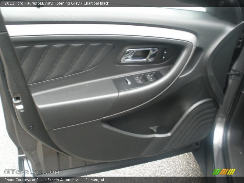 Sterling Grey / Charcoal Black 2011 Ford Taurus SEL AWD