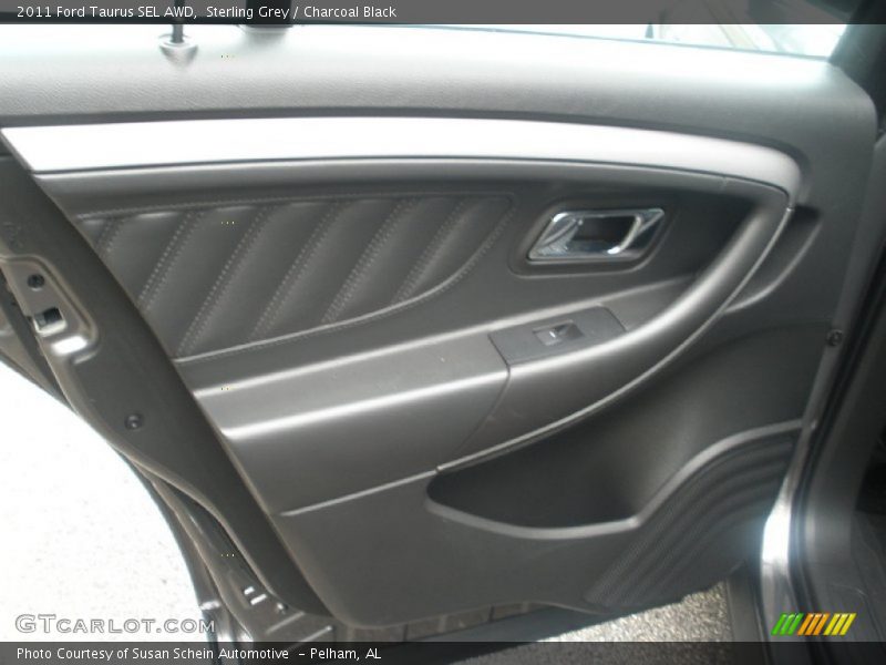 Sterling Grey / Charcoal Black 2011 Ford Taurus SEL AWD