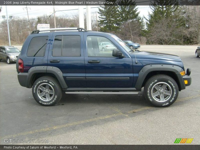 Midnight Blue Pearl / Medium Slate Gray 2006 Jeep Liberty Renegade 4x4