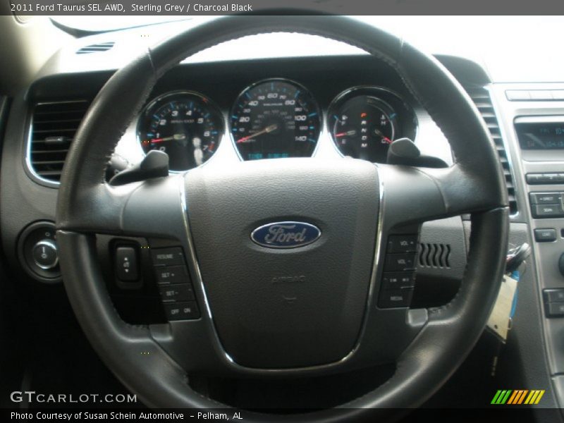 Sterling Grey / Charcoal Black 2011 Ford Taurus SEL AWD