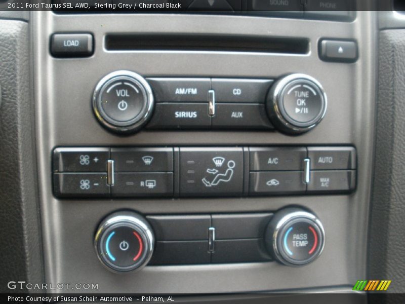 Sterling Grey / Charcoal Black 2011 Ford Taurus SEL AWD