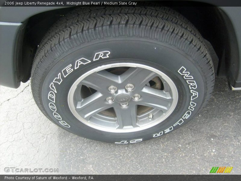 Midnight Blue Pearl / Medium Slate Gray 2006 Jeep Liberty Renegade 4x4