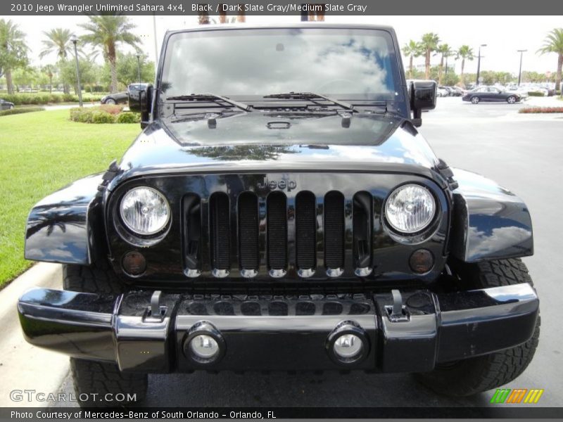 Black / Dark Slate Gray/Medium Slate Gray 2010 Jeep Wrangler Unlimited Sahara 4x4