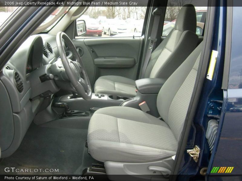 Midnight Blue Pearl / Medium Slate Gray 2006 Jeep Liberty Renegade 4x4